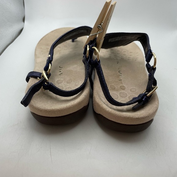 Vionic Kirra blue metallic women’s sandals size 7 - Picture 6 of 10